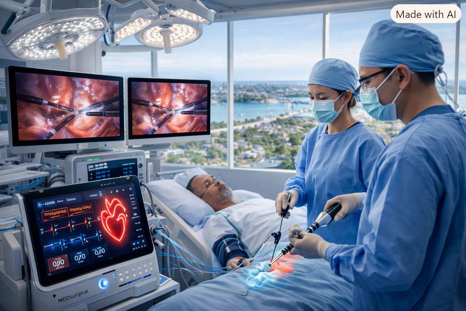 Surgeons operate using Malaysia’s first integrated surgical energy platform at Thomson Hospital, advancing precision care for patients.